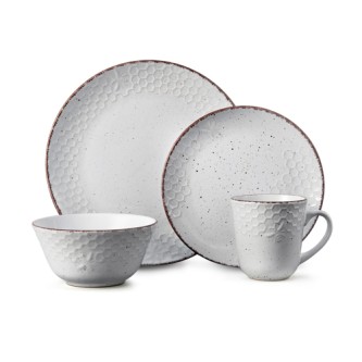 Pfaltzgraff Bumble Bee White 16pc Dinnerware Set