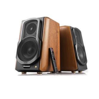 AUDIOPHILE ACTIVE BOOKSHELF 2.0 SPEAKERS, SET OF 2